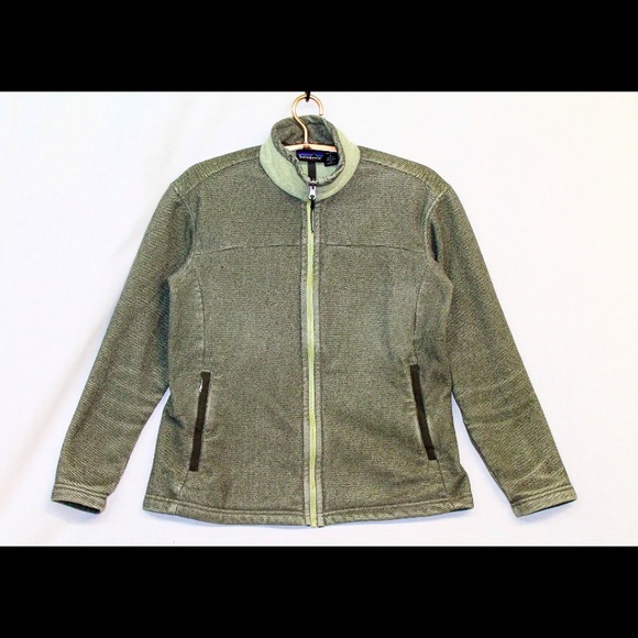 Patagonia Sweaters - PATAGONIA Synchilla 25280 Women's Fleece Jacket Sz Large Full Zip Green